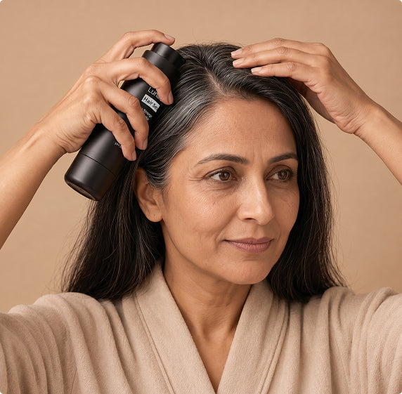 Apply directly to a clean scalp.