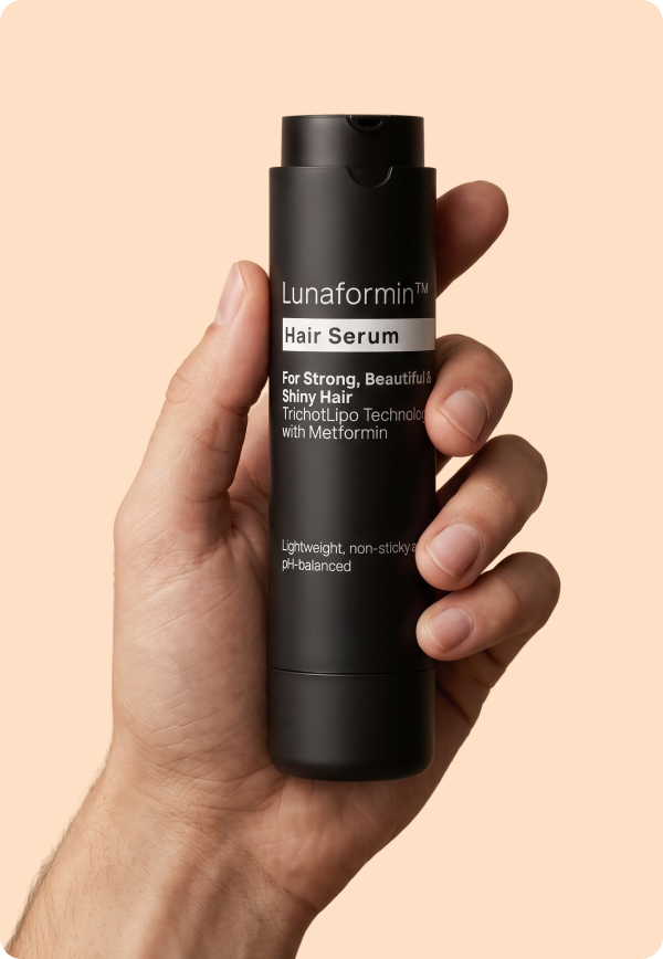 Healthy-looking hair begins beneath the scalp